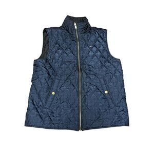 Tommy Hilfiger Blue and Black Reversible Vest